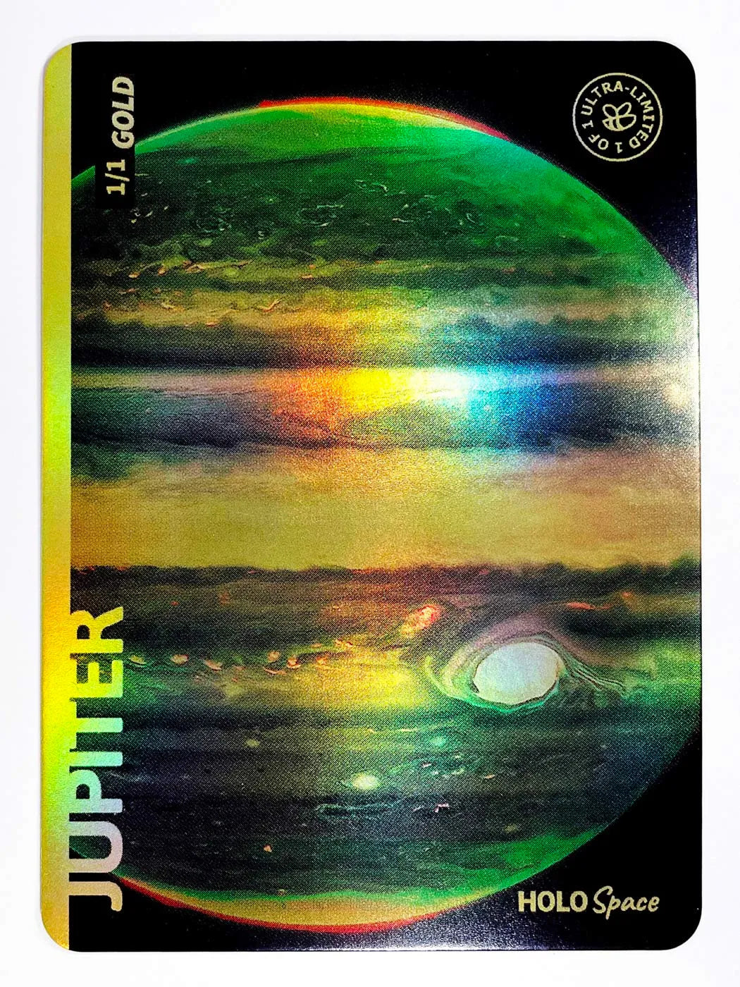 1/1 Jupiter Gold Holo Ultra-Limited GleeBeeCo Card - Holo Space / NASA