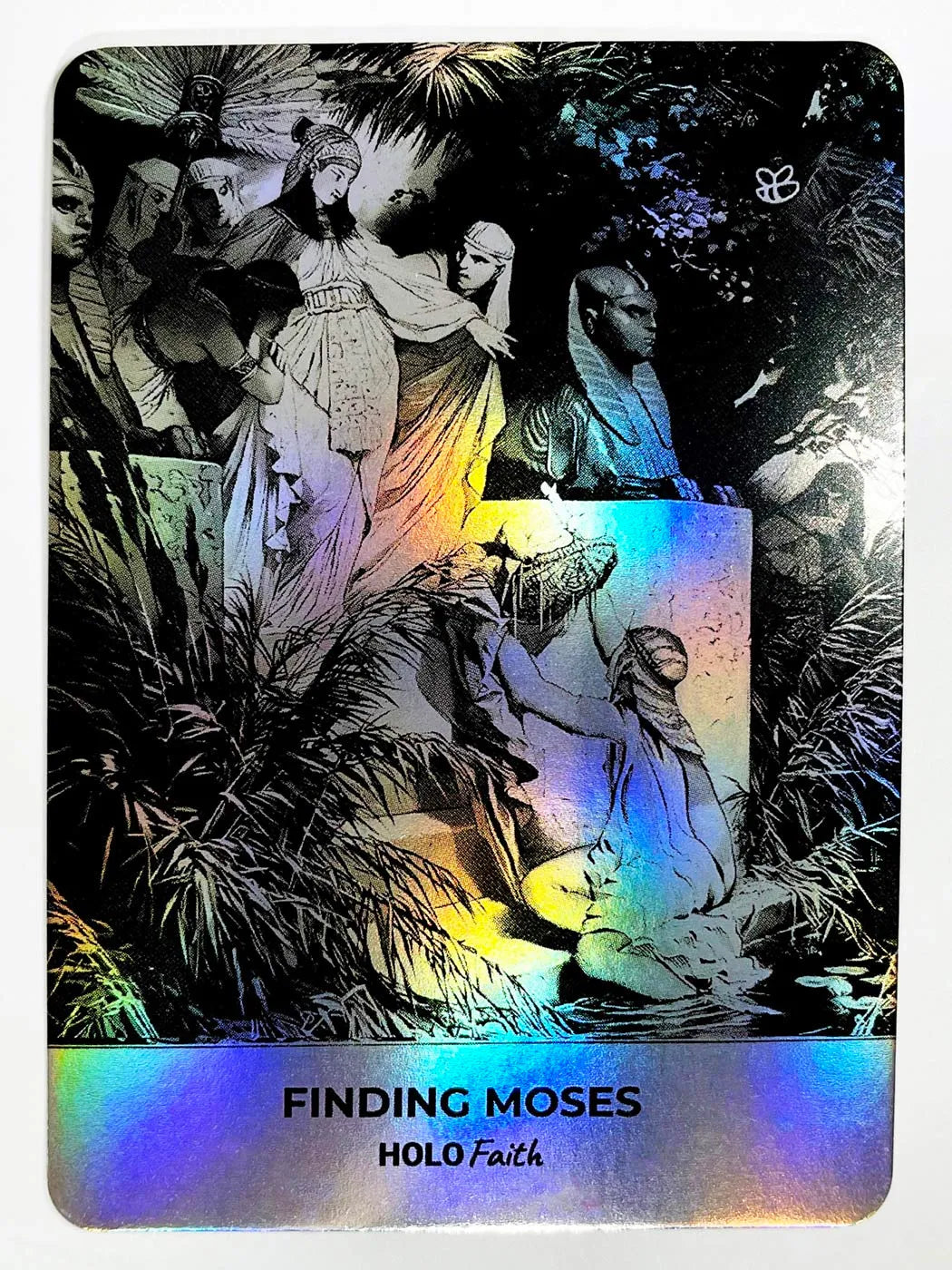 Finding Moses (Pharaoh's Daughter) Holographic Trading Card | GleeBeeCo