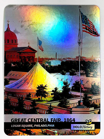 Great Central Fair Card (Philadelphia) Holographic 2023 GleeBeeCo Card