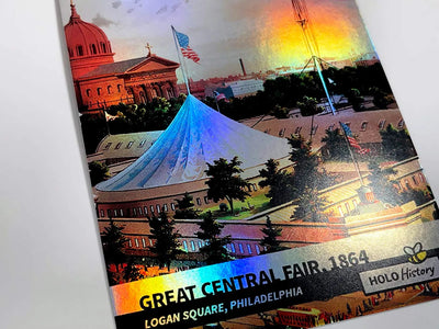 Great Central Fair Card (Philadelphia) Holographic 2023 GleeBeeCo Card