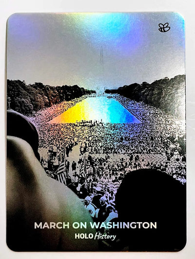 March on Washington Trading Card - 2023 GleeBeeCo Civil Rights - Holographic