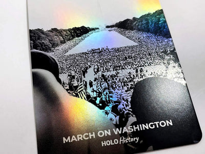 March on Washington Trading Card - 2023 GleeBeeCo Civil Rights - Holographic