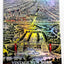 1873 Aerial Map of New York City Holographic Trading Card - GleeBeeCo