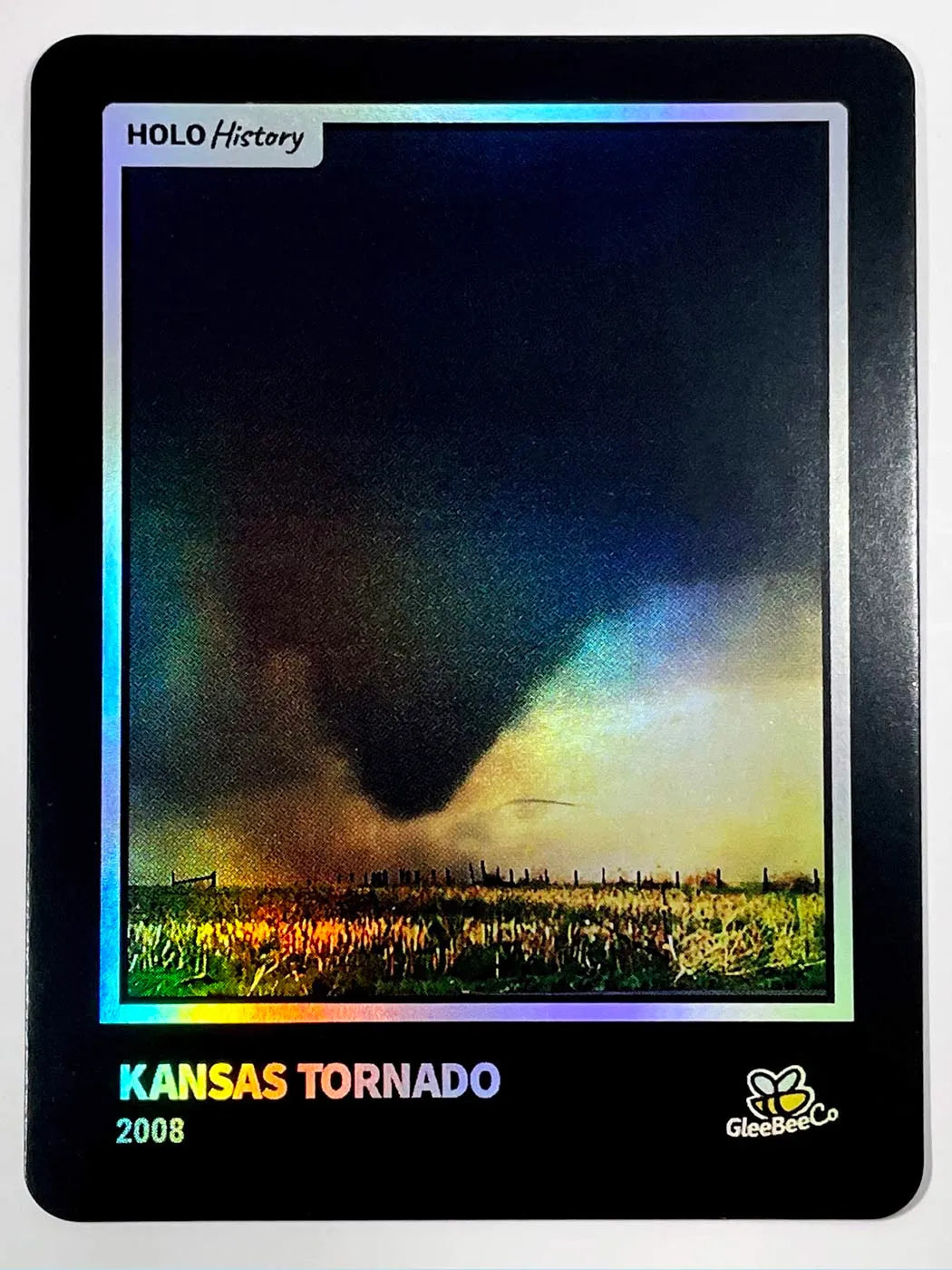 2008 Kansas Tornado Card - 2023 GleeBeeCo Holo History #T4C6