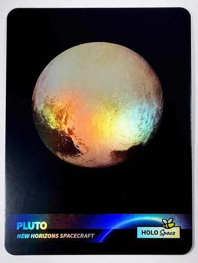 Pluto Holographic Space Card - New Horizons Spacecraft 2023 GleeBeeCo #PLNW