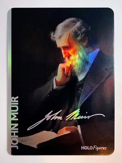 John Muir Signature Card - 2023 GleeBeeCo Holo Figures #JMPR