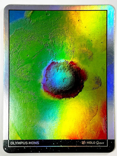 Olympus Mons Card (Mars Volcano) - 2024 GleeBeeCo Holo Space #MR83