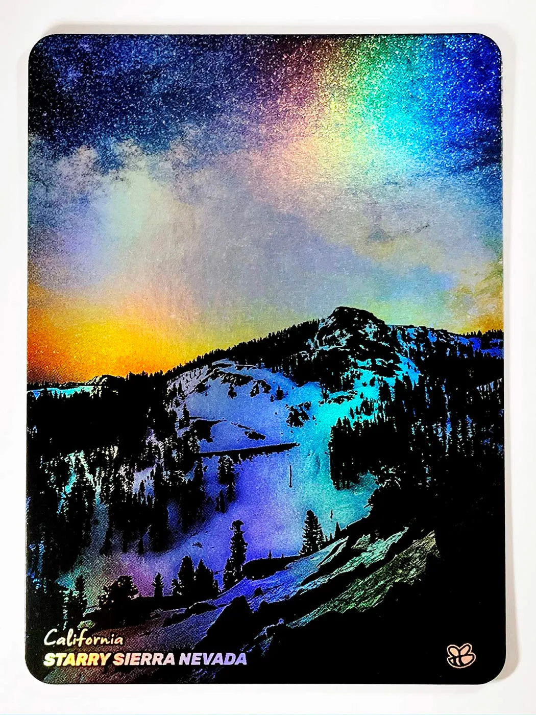 Starry Sierra Nevada Card - 2024 GleeBeeCo Holo Nature - California - #STCL