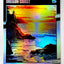 Oregon Coast Sunset Card - 2023 GleeBeeCo Holo Nature #GSN5