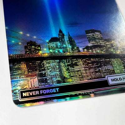 Never Forget September 11 Card - 2024 GleeBeeCo Holo History #NVSP