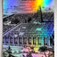 Holographic Card with 1700's Illustration of Babylon and Tower of Babel