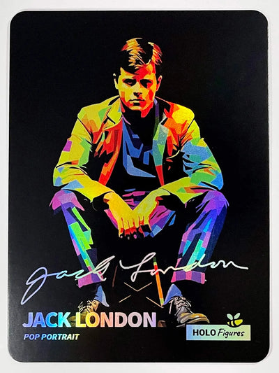 Signature Jack London Card (Pop Portrait) - 2023 GleeBeeCo Holo Figures #JCPP