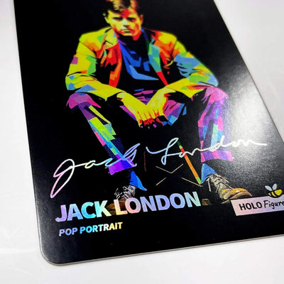 Signature Jack London Card (Pop Portrait) - 2023 GleeBeeCo Holo Figures #JCPP