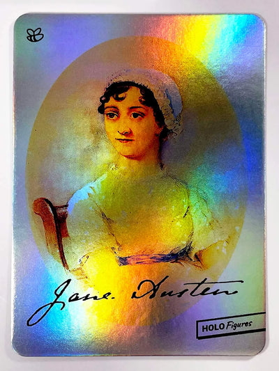 Jane Austen Holo Signature Card (Portrait by Sister) - 2024 GleeBeeCo #JNWT