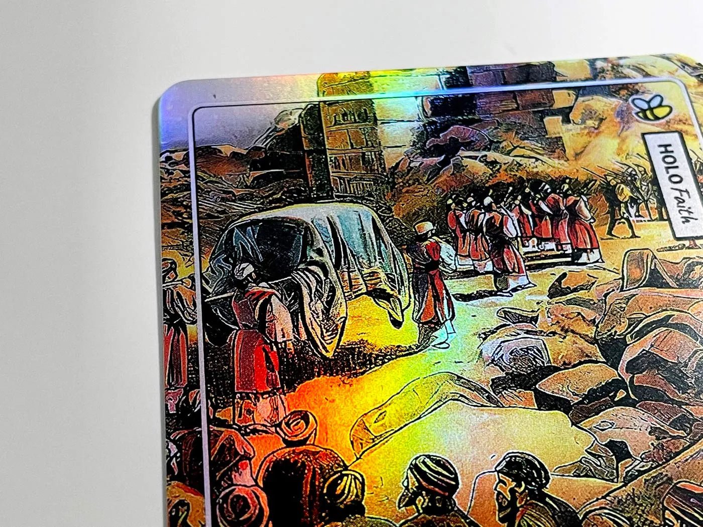 Capture of Jericho Bible Trading Card - 2023 GleeBeeCo Holo Faith #C3C9