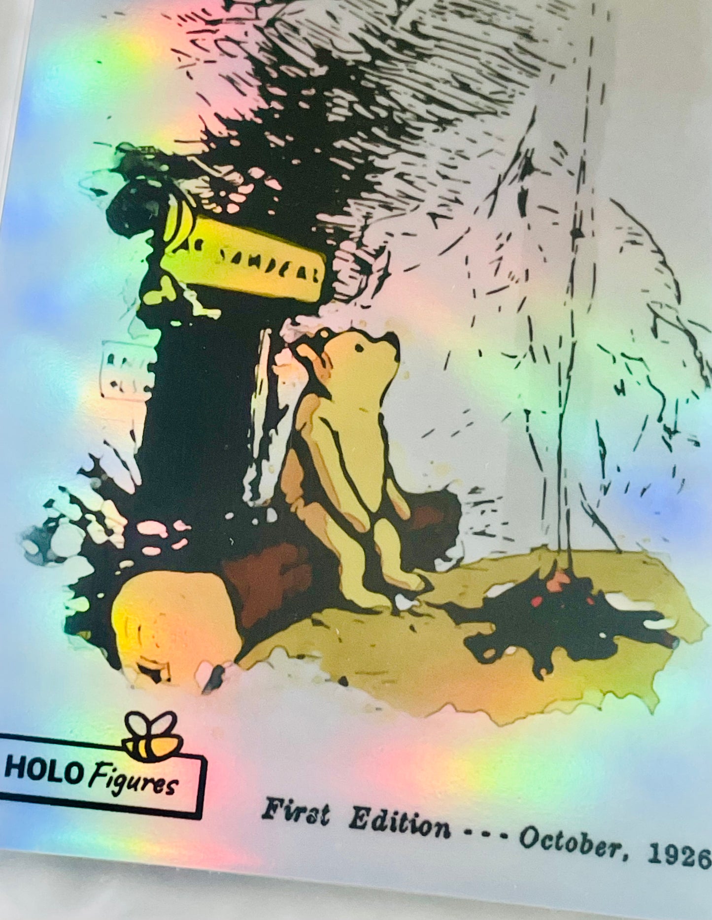 Winnie-the-Pooh Holo Card 2025 GleeBeeCo Colorized 1926 Original Not Disney® /10