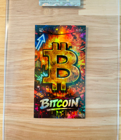 BITCOIN Tobacco Card 2026 GleeBeeCo Holo GRAFFITI Parallel #BTBB-F /10
