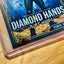 1/1 BITCOIN Card Diamond Hands Just HODL 2026 GleeBeeCo Holo Sparkle #BDHJ-1