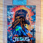 JESUS Card GRAFFITI Enrique Simonet 2026 GleeBeeCo #JCES-1 Rare Holo Shards 1/1