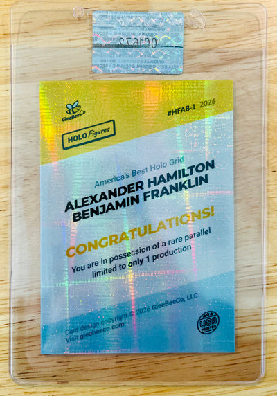 1/1 Alexander Hamilton / Benjamin Franklin Card America's Best 2026 GleeBeeCo