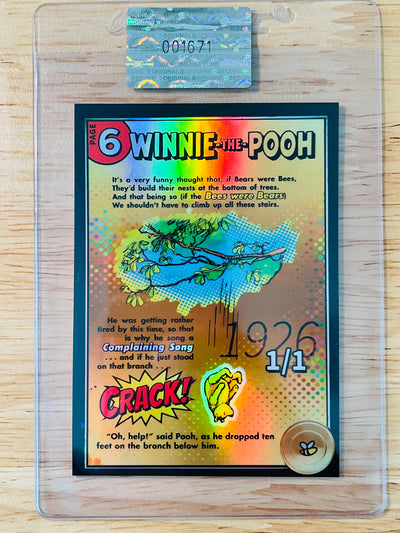 1/1 Winnie-the-Pooh Card 1926 If Bears Were Bees (Tree) 2026 GleeBeeCo Classics