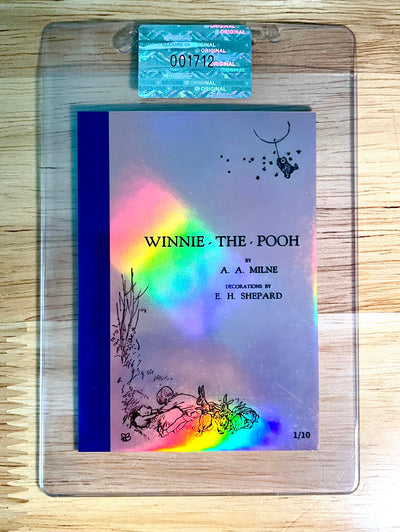 /10 Winnie-the-Pooh Card 1926 Book Cover Pink/Blue 2026 GleeBeeCo Holo Classics