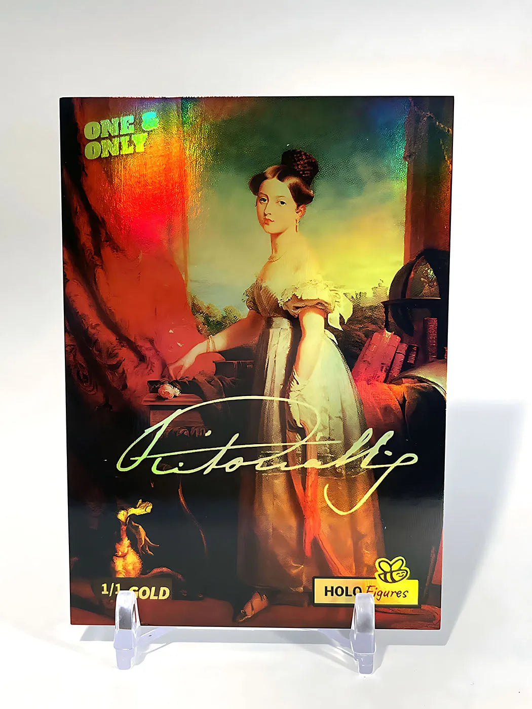 Queen Victoria Holo Gold Signature Trading Card 2023 GleeBeeCo [One Made 1/1]