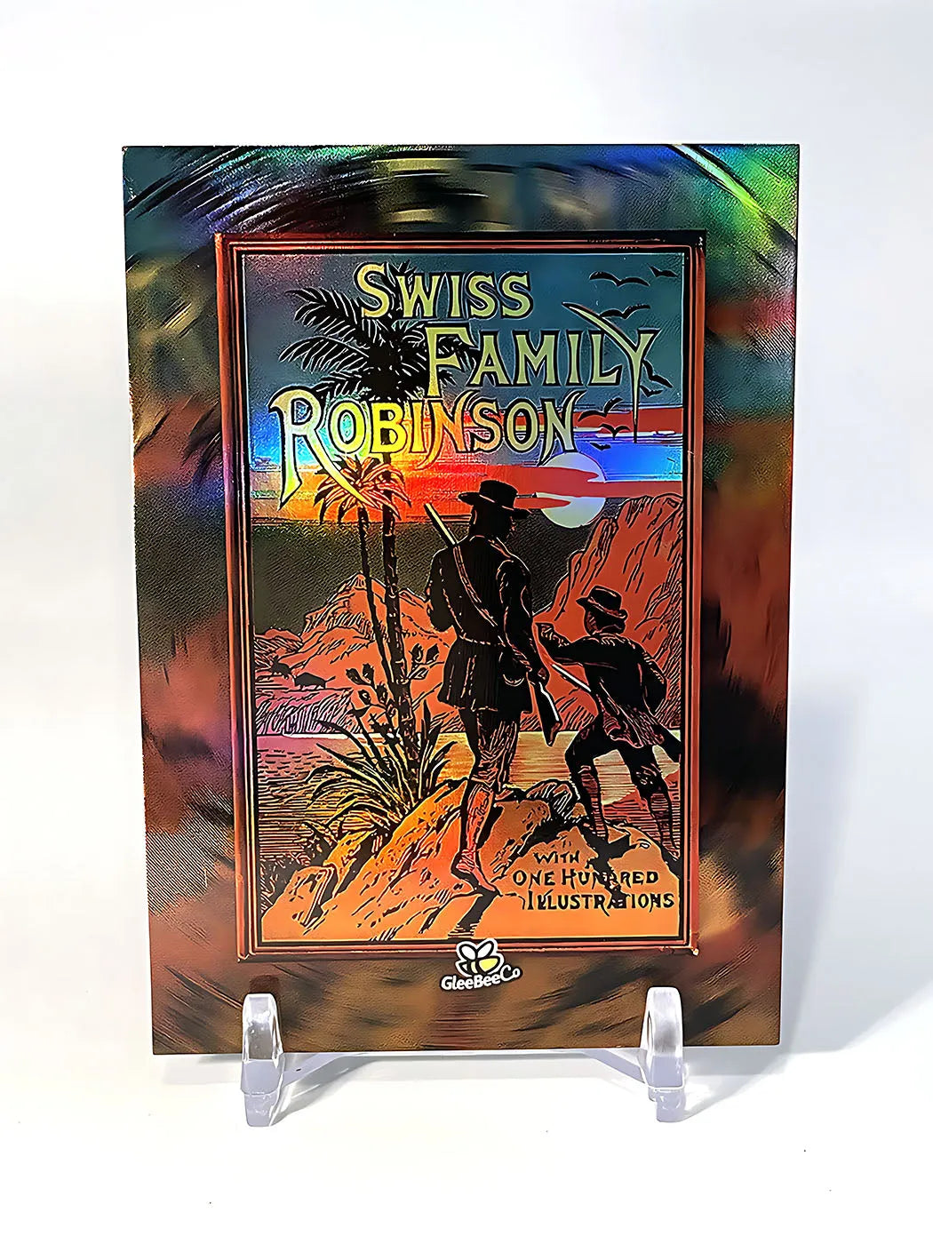 Swiss Family Robinson Card (Vintage Book Cover) - 2023 GleeBeeCo Holo Classics