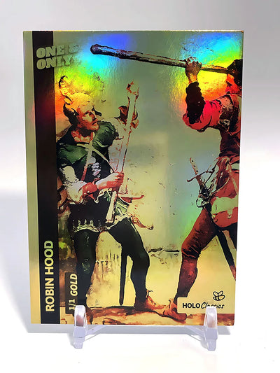 Robin Hood Card with Little John - 2023 GleeBeeCo Holo Classics #RBLS-G 1/1