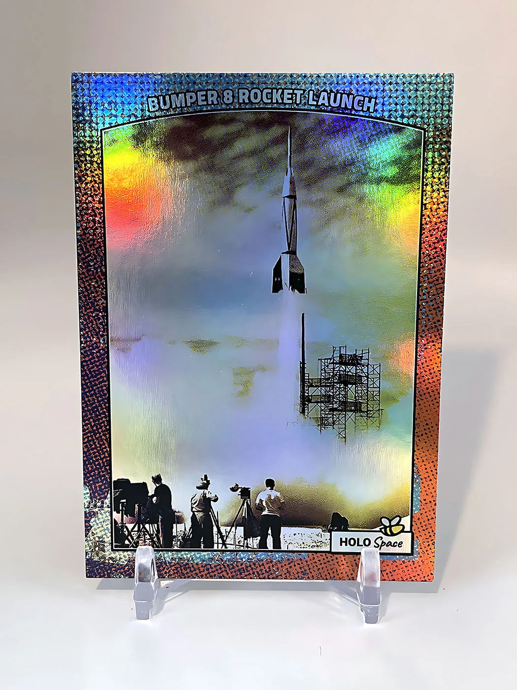 Bumper 8 Rocket Launch Card - 2023 GleeBeeCo Holo Space #BMJL Cape Canaveral