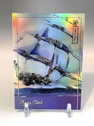 Flying Cloud Card (NYC to San Francisco) - 2024 GleeBeeCo Holo Ships #FLND