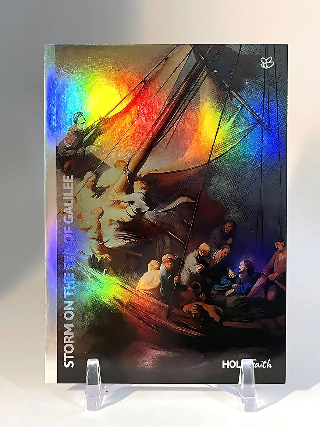 Storm on the Sea of Galilee Card with Jesus and Disciples - 2024 GleeBeeCo