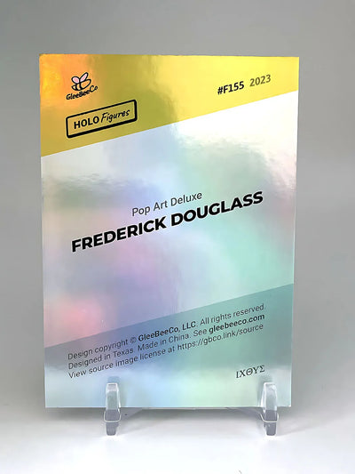 Frederick Douglass Signature Card (Pop Art Deluxe) 2023 GleeBeeCo Holo Figures