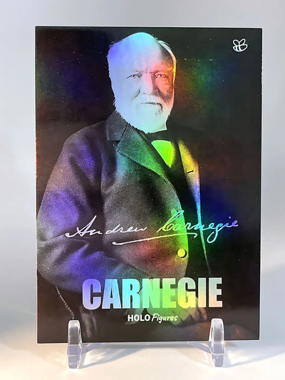 Andrew Carnegie Holographic Signature Card - 2024 GleeBeeCo #ADID - NICE!