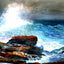 Incoming Tide, Scarboro Maine Fine Art Print 1883 by Winslow Homer (6 Sizes)