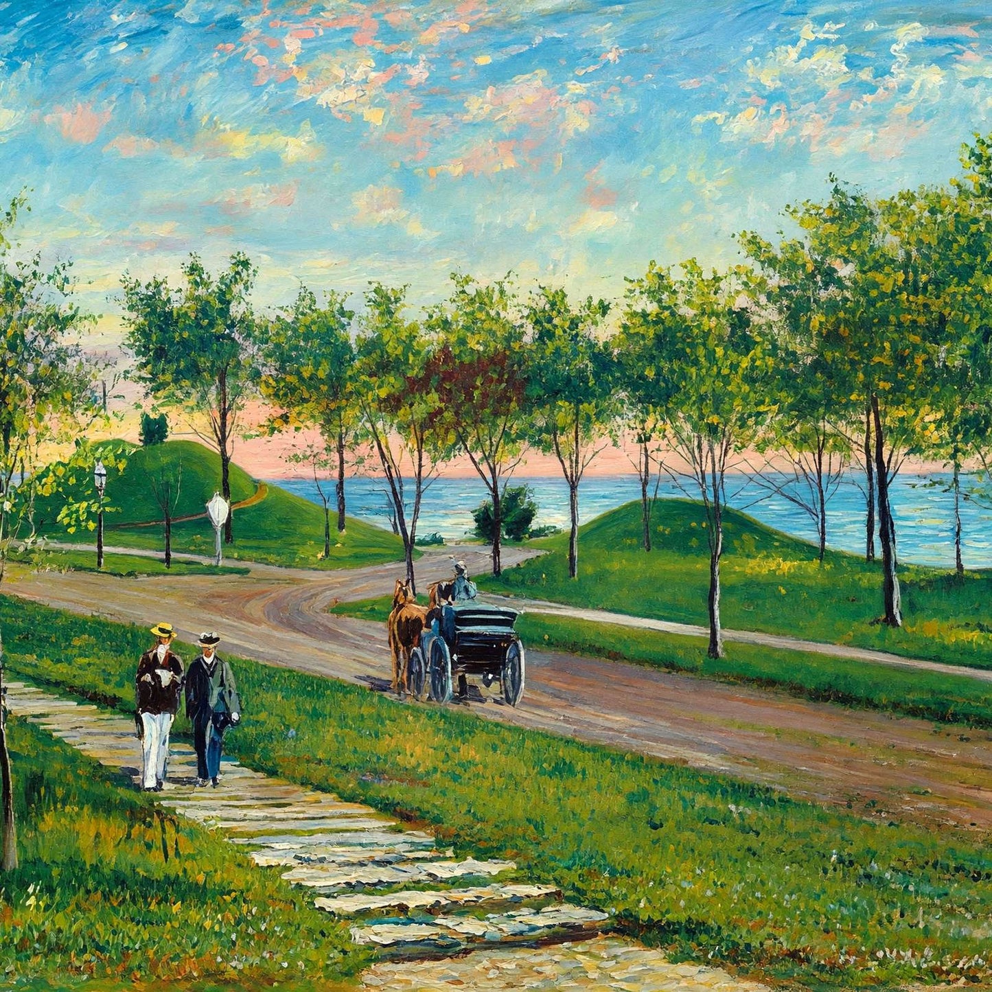Indian Mound Park St Paul in 1906 Art Print (7 Sizes) - Archival Paper