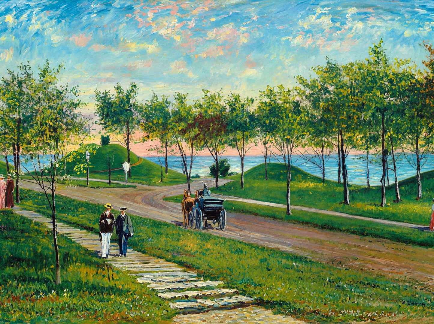Indian Mound Park St Paul in 1906 Art Print (7 Sizes) - Archival Paper