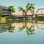 Canoe Club and Boathouse at Riverside Park Indianapolis Vintage Print (7 Sizes)
