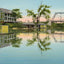 Canoe Club and Boathouse at Riverside Park Indianapolis Vintage Print (7 Sizes)