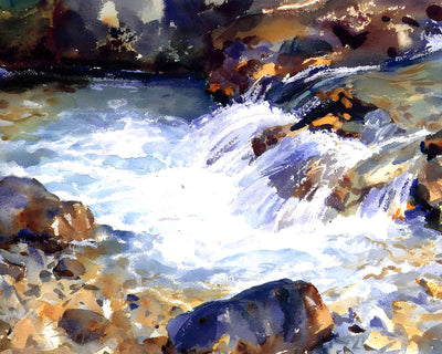 In the Tyrol 1904 Painting by John Singer Sargent 8x10" Art Print
