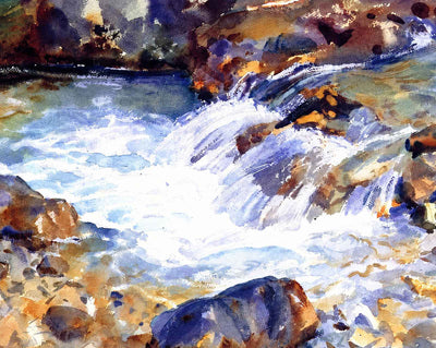 In the Tyrol art print by John Singer Sargent (1904)