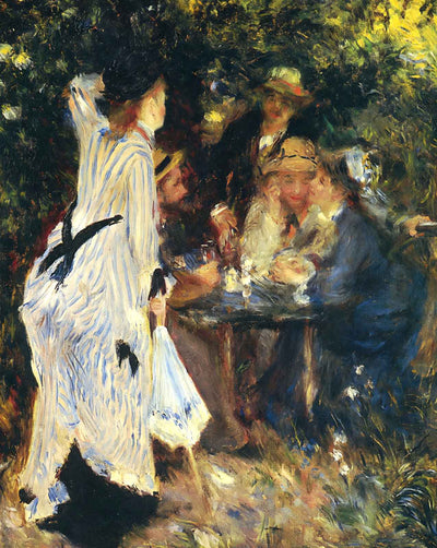 In the Garden fine art print by Pierre-Auguste Renoir (1876)