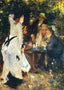 In the Garden Art Print 1876 Painting by Pierre-Auguste Renoir (6 Sizes)