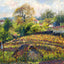 In the Garden Fine Art Print 1902 Painting by Camille Pissarro (6 Sizes)