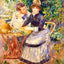 In the Garden Art Print 1885 Painting by Pierre-Auguste Renoir (6 Sizes)