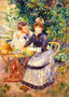In the Garden Art Print 1885 Painting by Pierre-Auguste Renoir (6 Sizes)