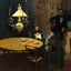 Interior, after Dinner Art Print Painting by Claude Monet (6 Sizes) - Enhanced