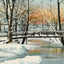 In Winter's Garb Cherokee Park Louisville in 1907 Vintage Print (7 Sizes)