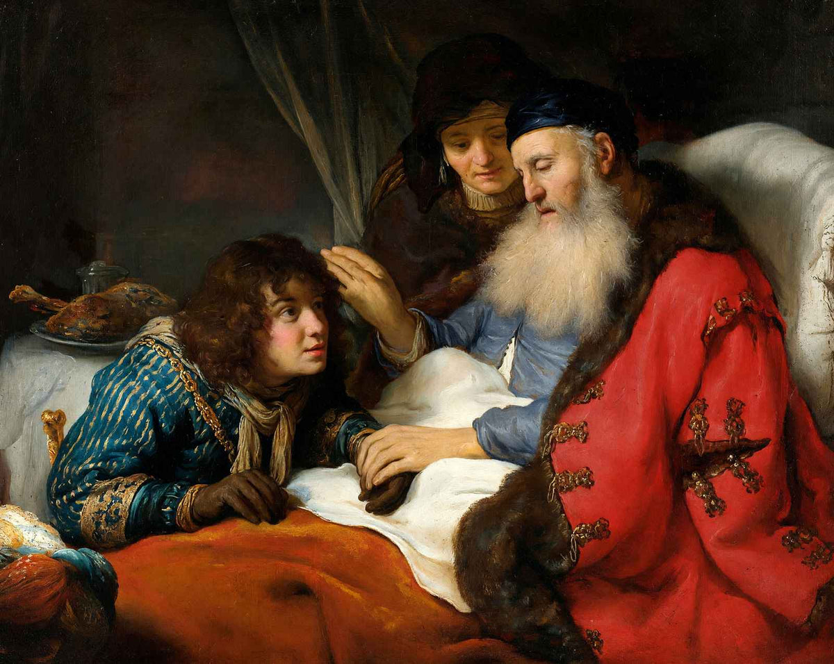 Isaac Blessing Jacob