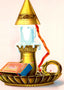 I Struck a Match in 1909 Vintage Print (7 Sizes) - Restored